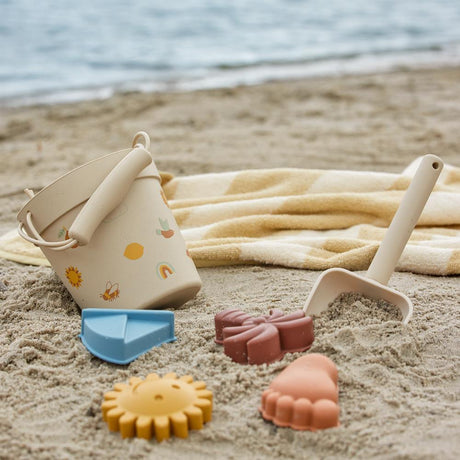Bloomingville MINI Agnes Strand- & Sandspielzeug aus Silikon, 6er Set