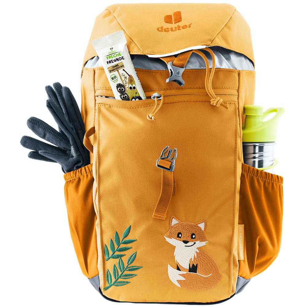 deuter Waldfuchs 10, Kinderrucksack, amber-maple (orange), 10L, Kindergartenrucksack, Wanderrucksack