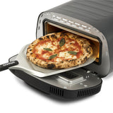 G3Ferrari elektrischer Pizzaofen Pizza Pronto Pizzamaker schwarz bis 430°C Pizzastein Display