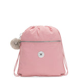 Kipling SUPERTABOO, Sportbeutel mit Kordelzug, 15L, Bridal Rose (rosa)