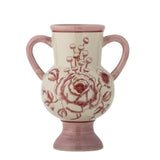 Bloomingville Alea Vase rosé Steingut D 13 x H 21 cm Dekoration Wohnaccessoire
