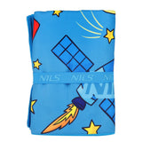NILS Mikrofaser Kinderhandtuch 160x80 cm Space - leichtes Handtuch für Camping, Strand & Schule