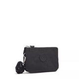 Kipling CREATIVITY S, kleine Geldbörse, Black Noir (schwarz), Portemonnaie mit Reißverschluss