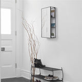 Umbra Cubiko Spiegel mit Ablage, Badezimmerspiegel, Spiegelschrank, Schminkspiegel, Wandspiegel