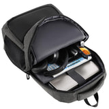NILS City Rucksack 18L Grau - Laptoprucksack mit USB- und USB-C-Anschlüssen Arbeit Uni Alltag