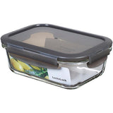 LocknLock Oven Glass Frischhaltedose 630 ml - Ofenform luftdicht auslaufsicher