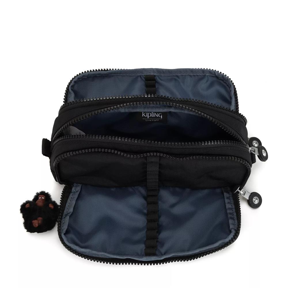Kipling GITROY, großes Federmäppchen, True Black (schwarz), Stifteetui mit Organizer