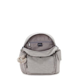 Kipling CITY PACK MINI, Extra kleiner Rucksack, Grey Gris (grau), 9L, Kompakt & Stylisch