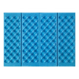NILS CAMP Camping Sitzmatte blau faltbar ultraleicht für Camping Outdoor Strand