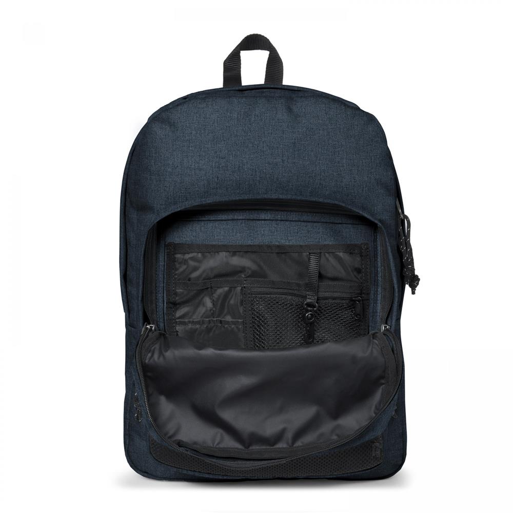 Eastpak PINNACLE, Großer Rucksack, Triple Denim (blau), 38L