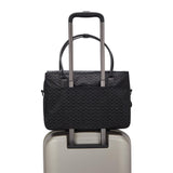 Kipling SUPERWORKER S, Laptop Tasche mit 13-Zoll-Laptopfach, Signature Emb (schwarz)
