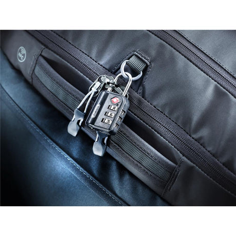 deuter TSA Pad Lock, Bügelschloss, black (schwarz), Gepäckschloss, Kofferschloss