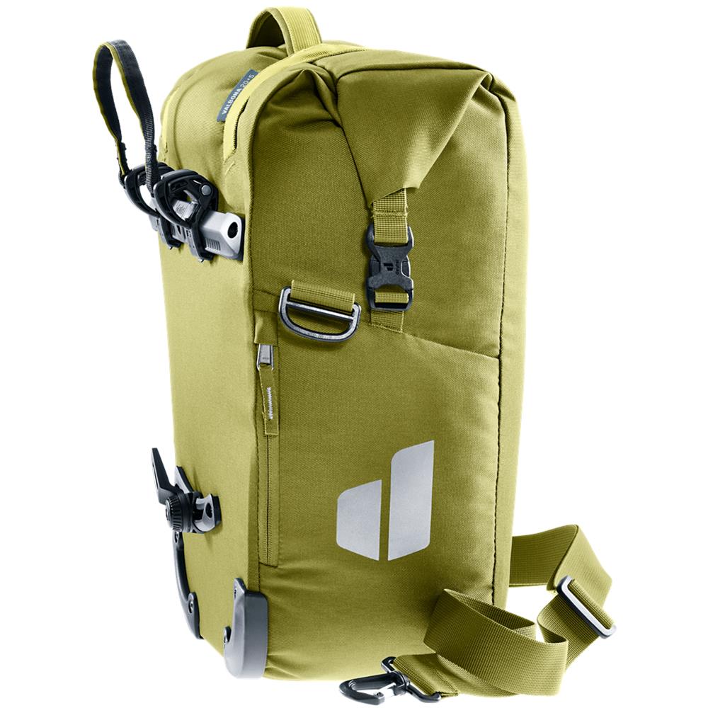 deuter Valbona 20+5, Fahrradtasche, cactus (grün), 25L, Hinterradtasche