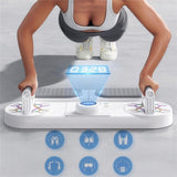 Liegestützbrett mit Wiederholungszähler und Liegestützgriffen | HMS DBP03