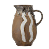 Bloomingville Willow Krug Braun Steingut 18 x 23 x 14 cm 2,3 Liter