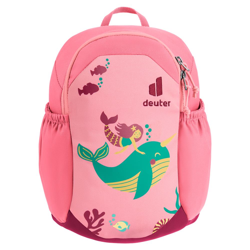 deuter Pico, Kinderrucksack, Meerjungfrau mit Delfin (pink), Kindergartenrucksack für Kinder ab 2 Jahre