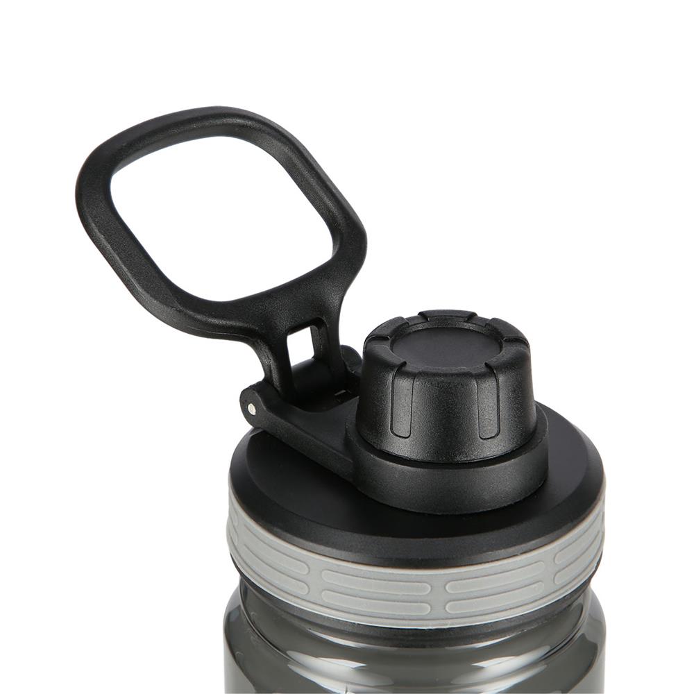 NILS CAMP Trinkflasche Tritan 700 ml grau für Camping Outdoor Sport Reisen