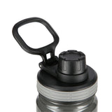 NILS CAMP Trinkflasche Tritan 700 ml grau für Camping Outdoor Sport Reisen