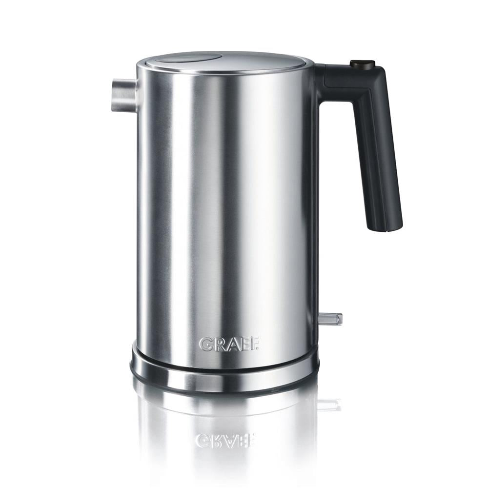 GRAEF 1,5L Edelstahlwasserkocher WK 600 Einwandiger Edelstahl Wasserkocher