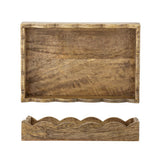Bloomingville Namira Serviertablett Natur Mango Holz 38 cm