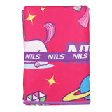 NILS Mikrofaser Kinderhandtuch 160x80 cm Unicorn - leichtes Handtuch für Camping, Strand & Schule