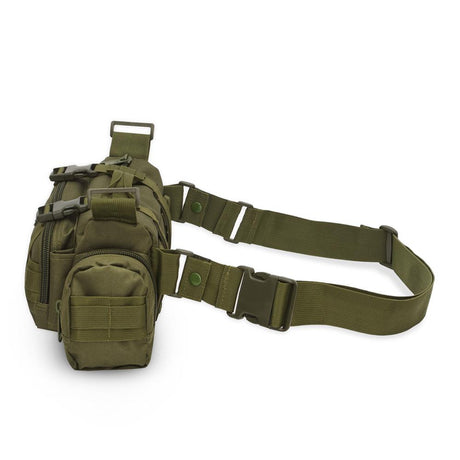 NILS CAMP Hüfttasche XL 5L in Grün - taktische Gürteltasche für Outdoor, Alltag & EDC