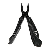 NILS CAMP Multitool 12 Funktionen mit Bits für Camping Outdoor Alltag