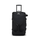 Kipling TEAGAN M, Reisetasche mit Rollen, Black Noir (schwarz), Trolley mit TSA Schloss