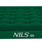 NILS CAMP Campingmatratze Doppelbett grün 191x137x22 cm für Camping Reise Gästebett