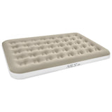 NILS CAMP Campingmatratze Doppelbett beige 191x137x22 cm für Camping Reise Gästebett