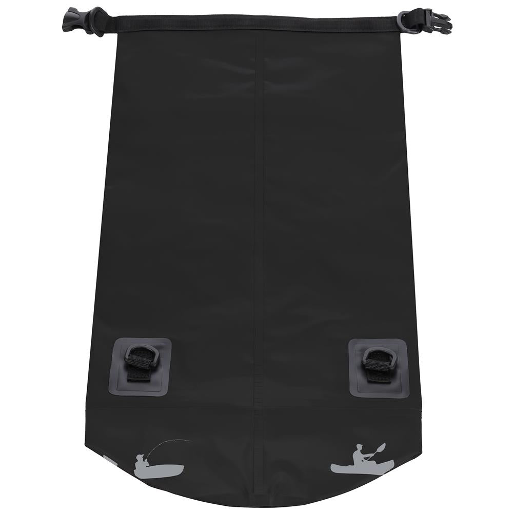 NILS CAMP Wasserdichter Rucksack 25L Schwarz - Outdoor Dry Bag Camping Kajak Reisen