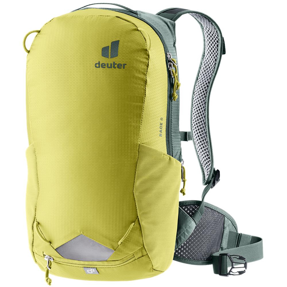 deuter Race 8, Fahrradrucksack, sprout-ivy (gelb), 8L