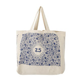 Bloomingville Anniversary Einkaufstasche Bunt Baumwolle 46x40cm