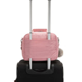 Kipling MIYO, Große Lunchbox, Bridal Rose (rosa), Frühstückstasche mit Trolleyschlaufe
