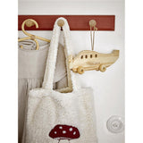 Bloomingville MINI Plane Mobile, Holz, Flugzeug, Kinderzimmer, Dekoration, dänisches Design