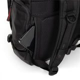 Eastpak TECUM M, Rucksack, CNNCT Rip Black (schwarz), 19L, mit Flaschenhalter und Laptopfach