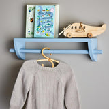 Bloomingville MINI Mingus Regal blau - Wandregal aus Holz für Kinderzimmer, Bücher & Deko