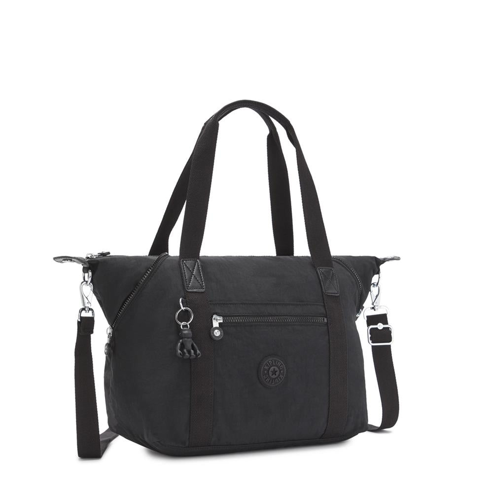 Kipling ART, Handtasche, Black Noir (schwarz), Tasche mit abnehmbaren Trägern & viel Stauraum