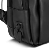 NILS Laptop Rucksack 15L Schwarz - mit USB- und USB-C-Anschlüssen Arbeit Schule Uni Reisen
