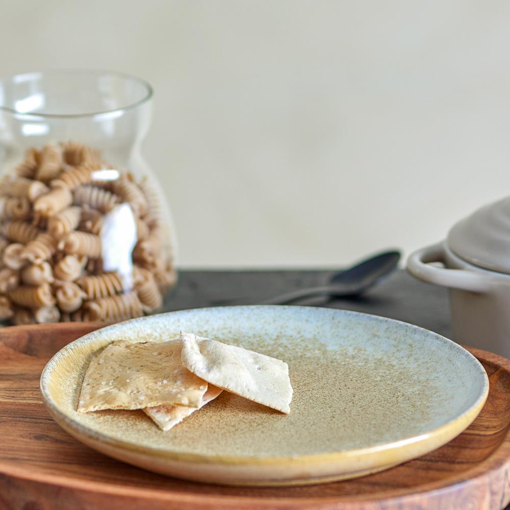 Bloomingville Paula Frühstücksset Natur Steingut 12-teilig – komplettes Frühstücks-Set