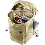 deuter Walker 24, Lifestyle-Rucksack, desert (beige), 24L, mit Flaschenhalter und Laptopfach