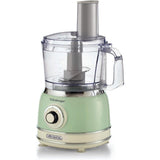 Ariete Vintage Multifunktions-Küchenmaschine, Grün, 2,1L, 1000W, Universalküchenmaschine