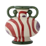 Bloomingville Betiva Vase mehrfarbig Steingut D 23,5 x H 25,5 cm Dekoration Wohnaccessoires