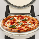 G3Ferrari elektrischer Pizzaofen Napoletana Icy Cream inkl. 2-ten Stein zum Überbacken im Deckel - Limited Edition bis 400 °C