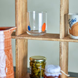 Bloomingville Afeen Trinkglas klar 340 ml aus Glas – mundgeblasenes Glas für Küche & Tischdeko