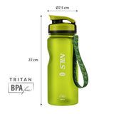 NILS CAMP Trinkflasche Tritan 600 ml grün für Camping Outdoor Sport Reisen