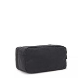 Kipling AGOT, Kulturtasche, Black Noir (schwarz), Kosmetiktasche mit Reißverschluss & Fächern