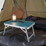 NILS CAMP Klapptisch blau kompakt für Camping Picknick Strand Outdoor leicht
