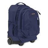 JanSport Driver 8, Rollrucksack, Navy (blau), 27L, mit 15-Zoll-Laptopfach