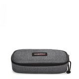 Eastpak OVAL SINGLE, Federmäppchen, Black Denim (grau), mittelgroße Federmappe, Federtasche